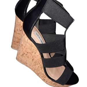 Steve Madden Selinah Wedge Sandal Retro Y2k Platform Womans 8.5